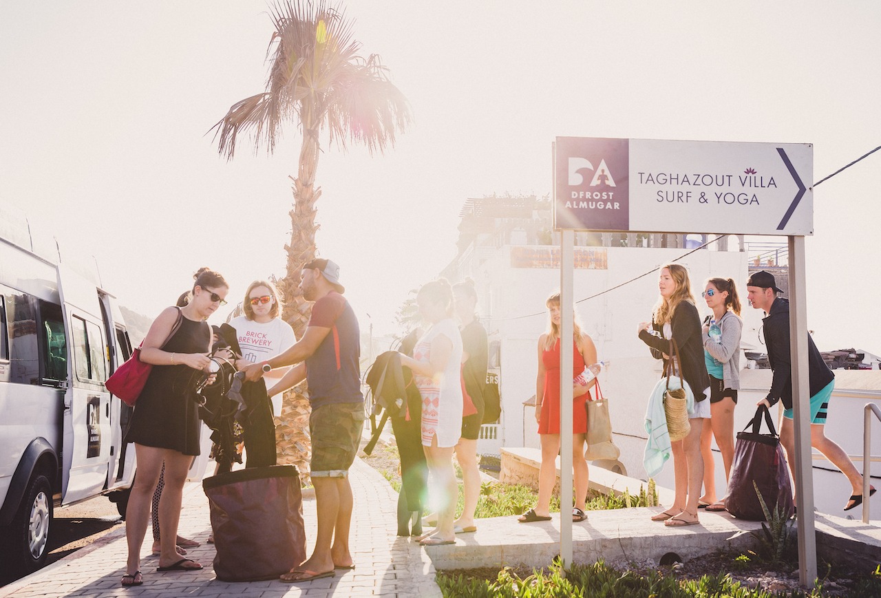 Surfing Morocco by Dfrost Almugar Surf and Yoga