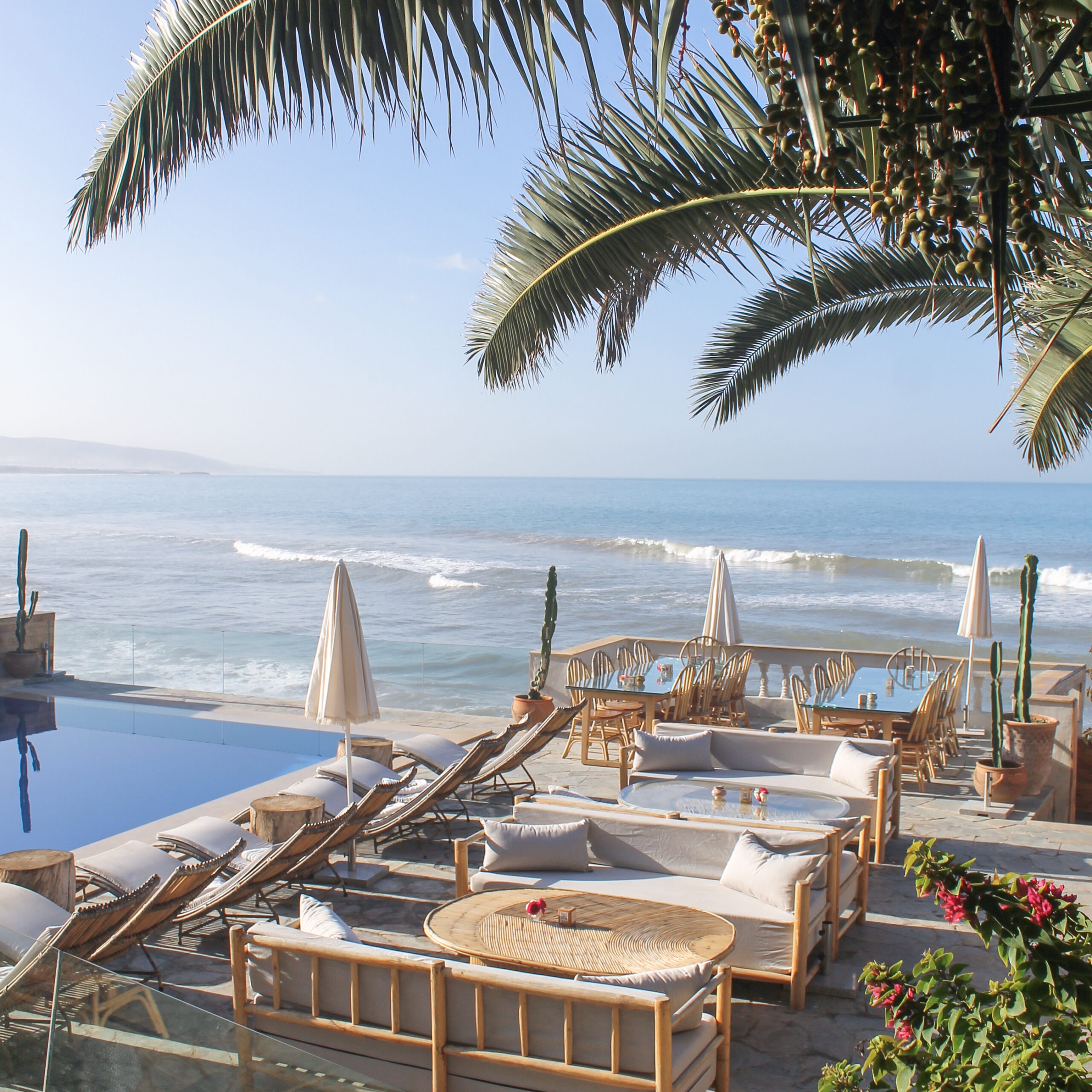 Dfrost Almugar Morning Terrace Taghazout Morocco Surfing and Yoga vacation