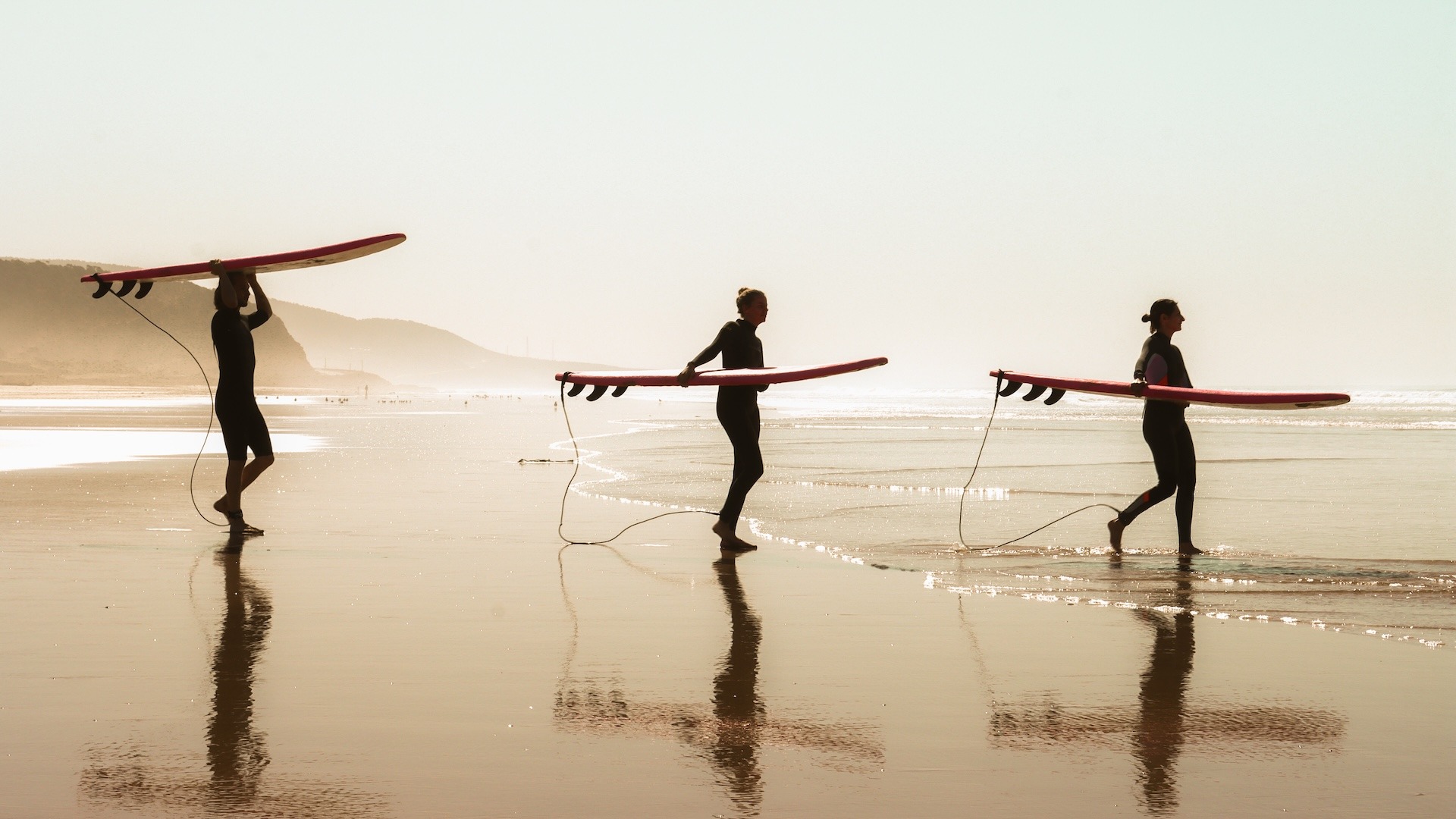 intermediate surfing taghazout