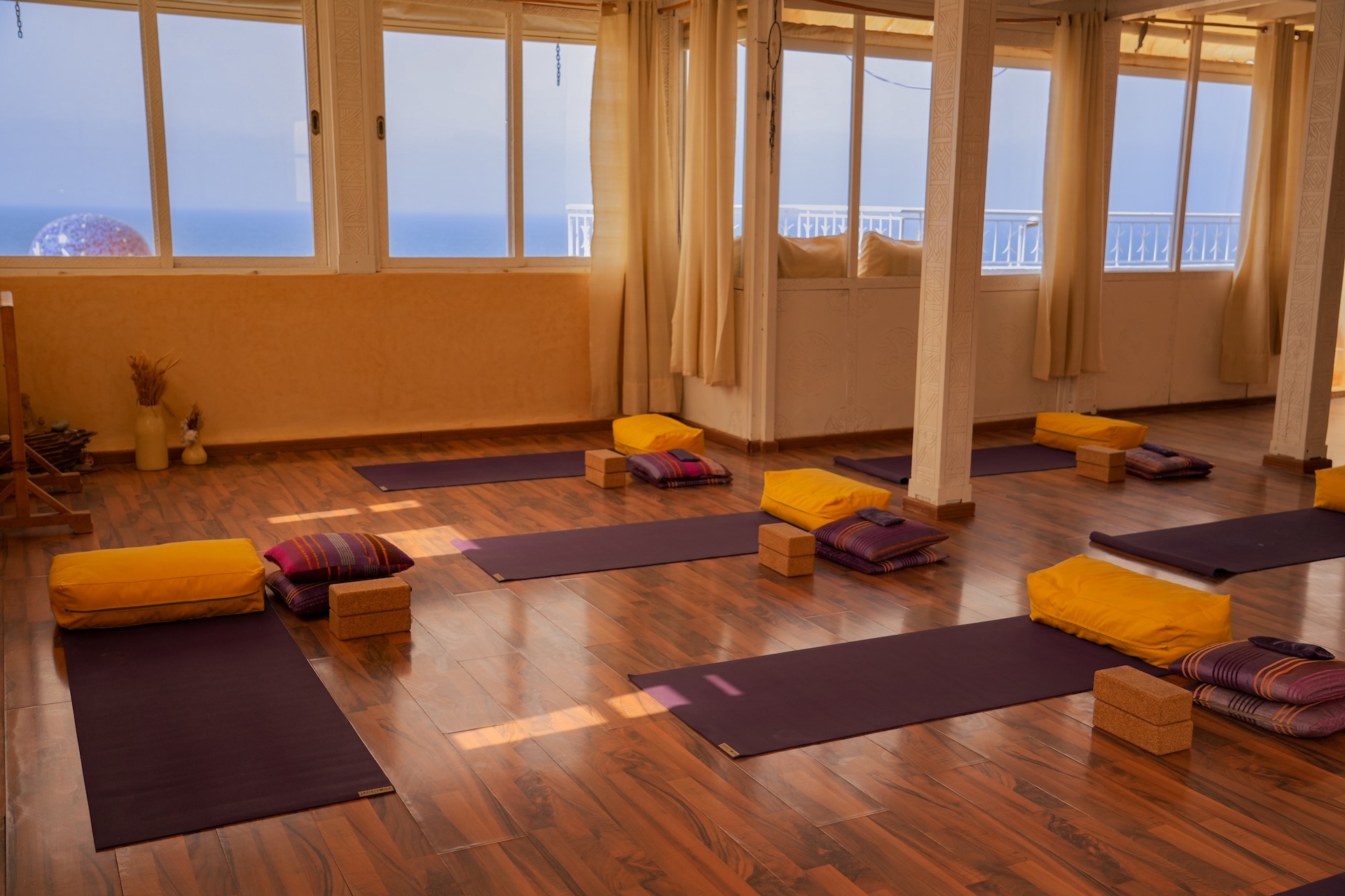 Villa Surya Yoga wellness meditation retreat Morocco Atlantic coast